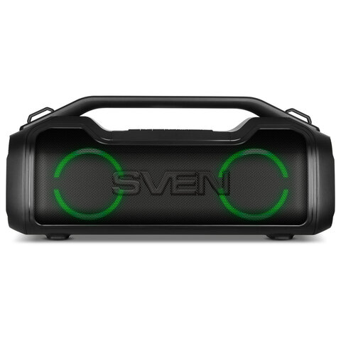 Колонка портативная SVEN PS-390, 50 Вт, TWS, Bluetooth, microSD, черный, SV-021306