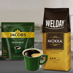 Кофе, какао, цикорий