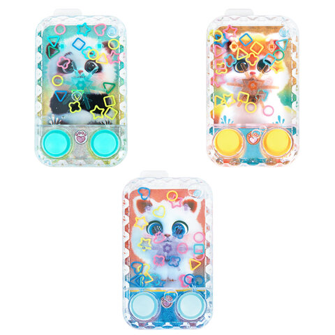 Водная игра МИЛЫЕ ЗВЕРЯТА, 13х7 см, колечки, ассорти, 3 вида, JOLLY JOT (ДЖОЛЛИ ДЖОТ), 665999